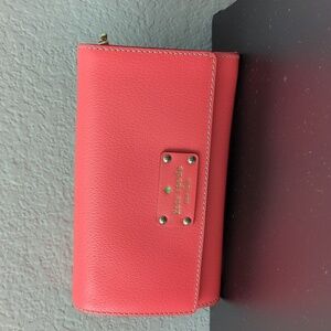 Kate Spade Neon Pink Clutch/Crossbody